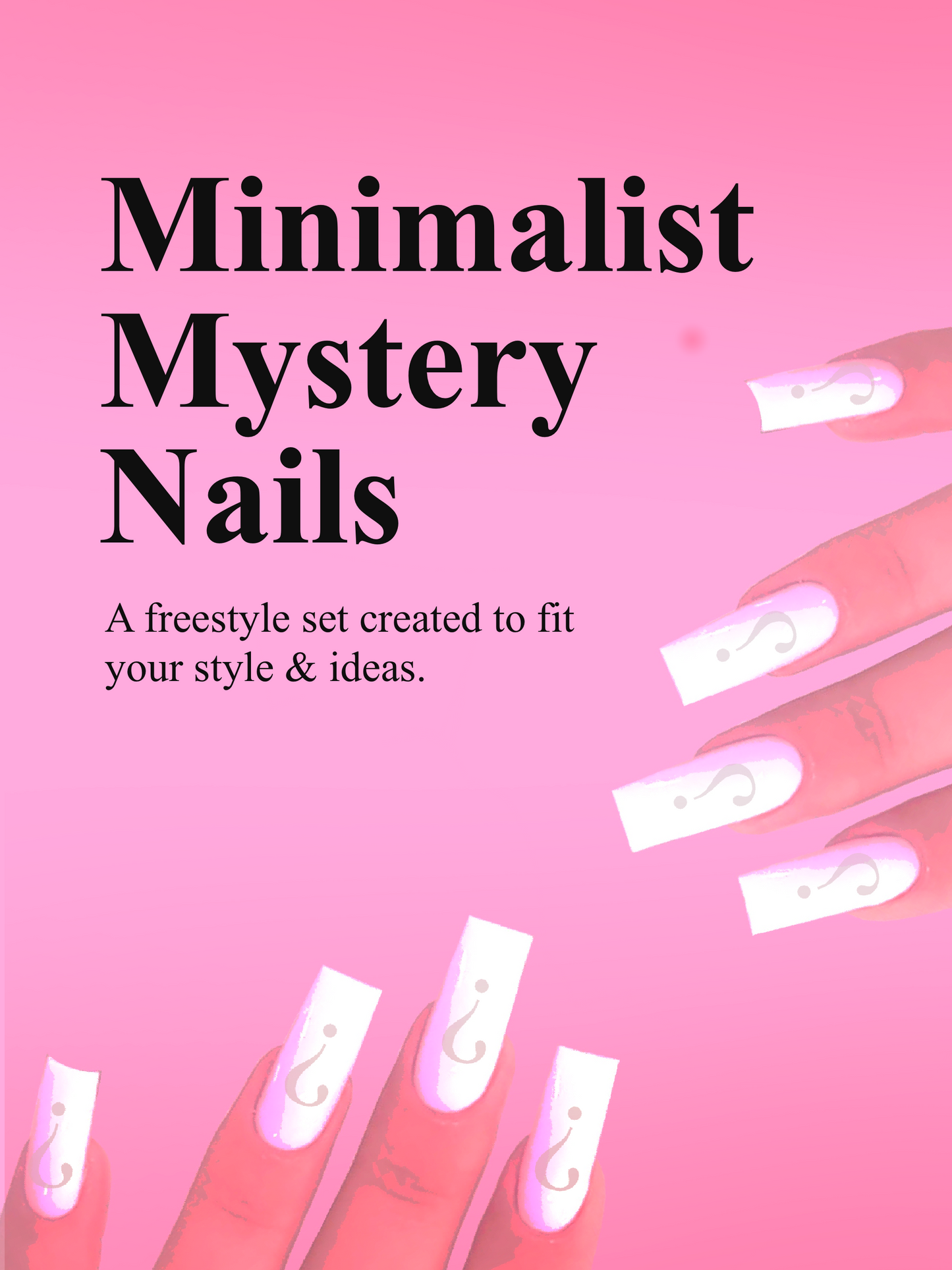 Minimalist Mystery Nails
